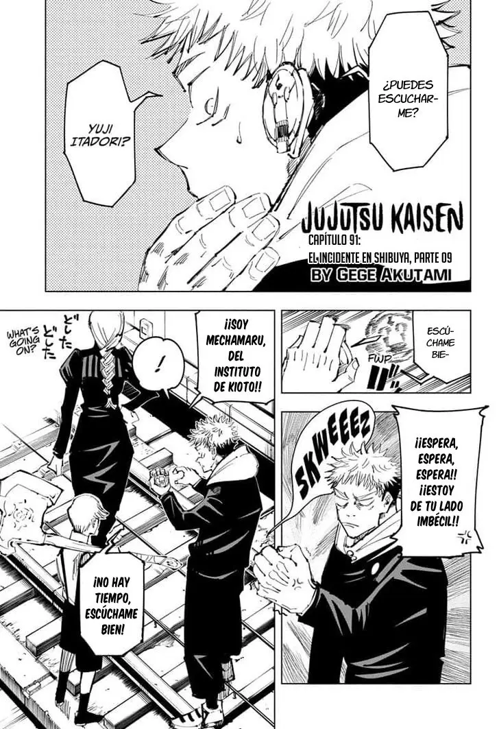 Jujutsu kaisen (2018) - Capítulo 91 - Página 3 - LectorTMOo