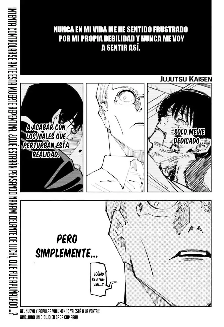 Jujutsu kaisen (2018) - Capítulo 99 - Página 3 - LectorTMOo