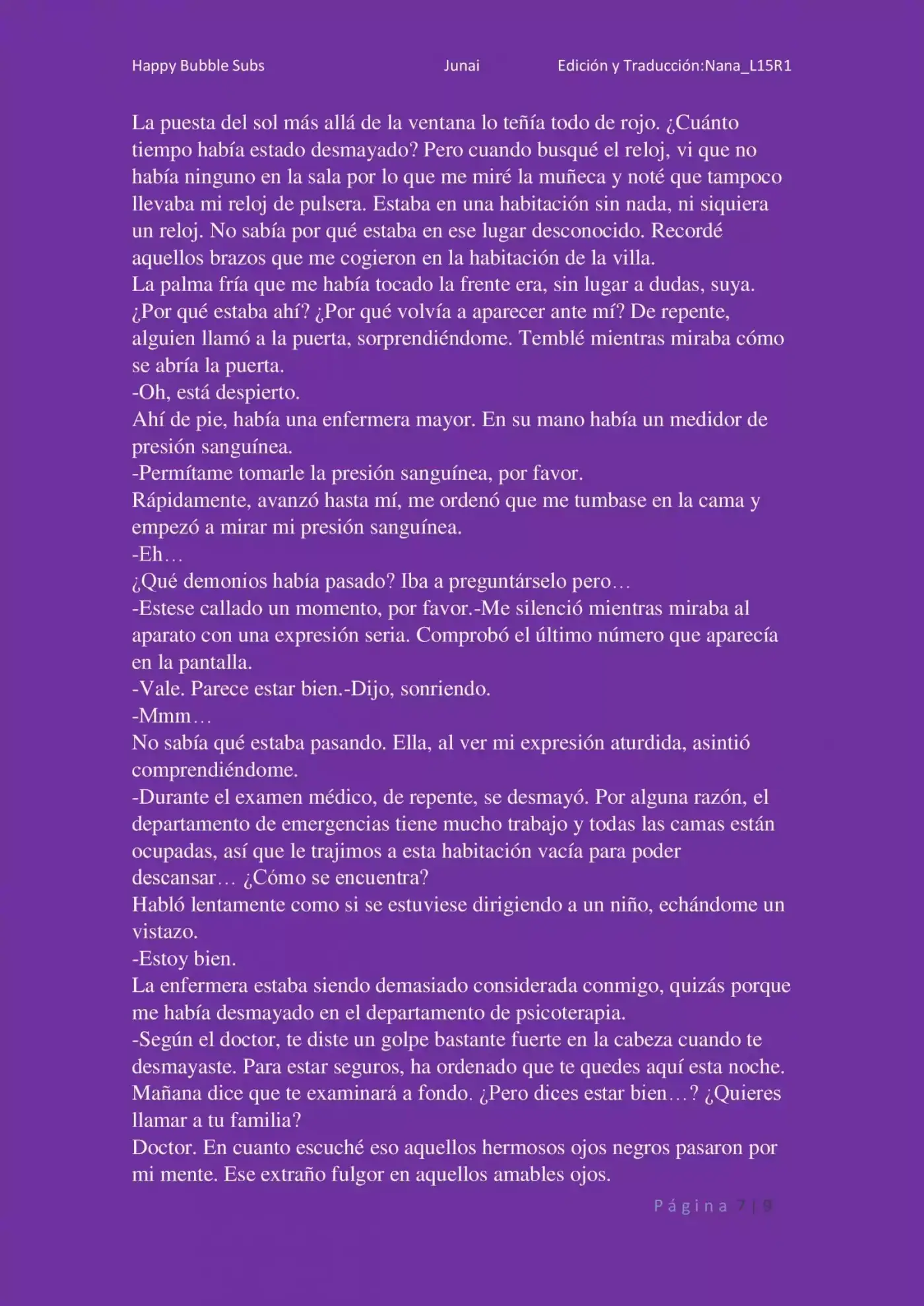 Junai (Novela) (2013) - Capítulo 3 - Página 7 - LectorTMOo