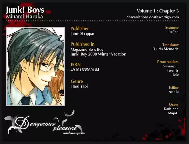 Junk Boys (Manga) (2006) - Capítulo 3 - Página 1 - LectorTMOo