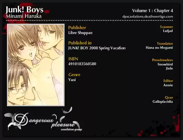 Junk Boys (Manga) (2006) - Capítulo 4 - Página 1 - LectorTMOo