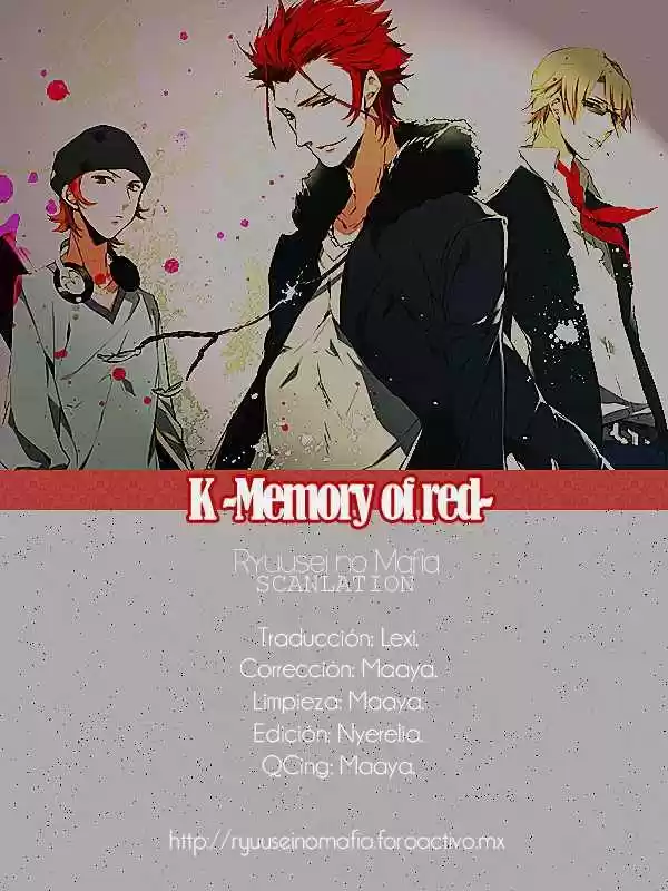 K - Memory of Red (2012) - Capítulo 3 - Página 1 - LectorTMOo