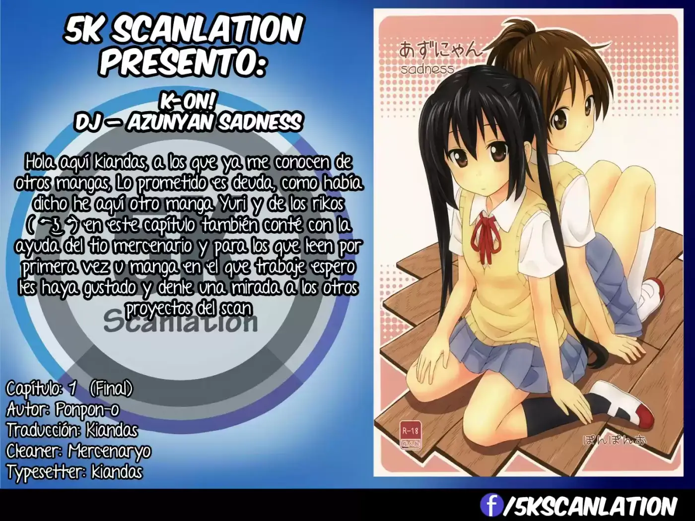 K-on! Dj – Azunyan Sadness (2016) - Capítulo 1 - Página 20 - LectorTMOo