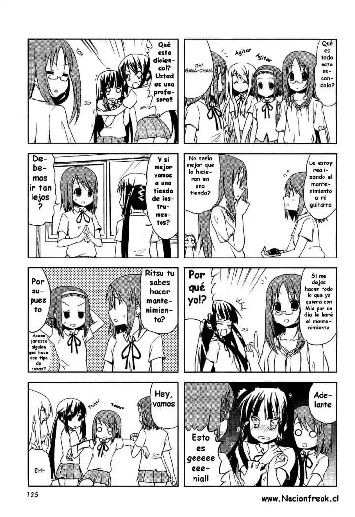 K-ON! (Manga) (2007) - Capítulo 22 - Página 4 - LectorTMOo