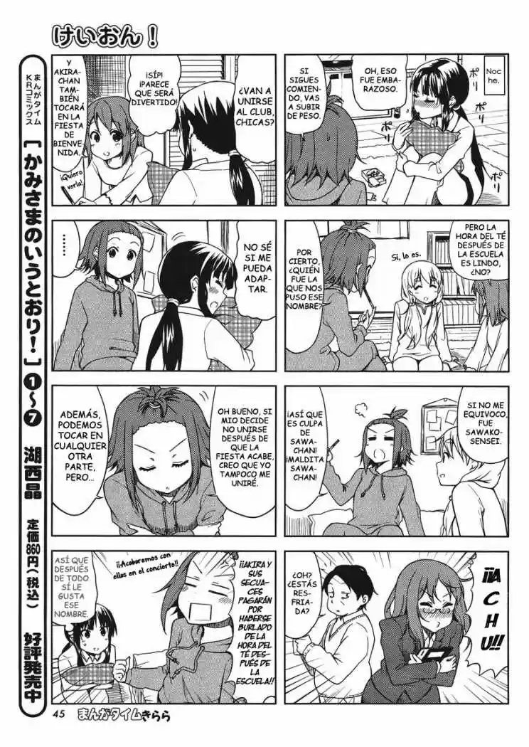 K-ON! (Manga) (2007) - Capítulo 59 - Página 5 - LectorTMOo