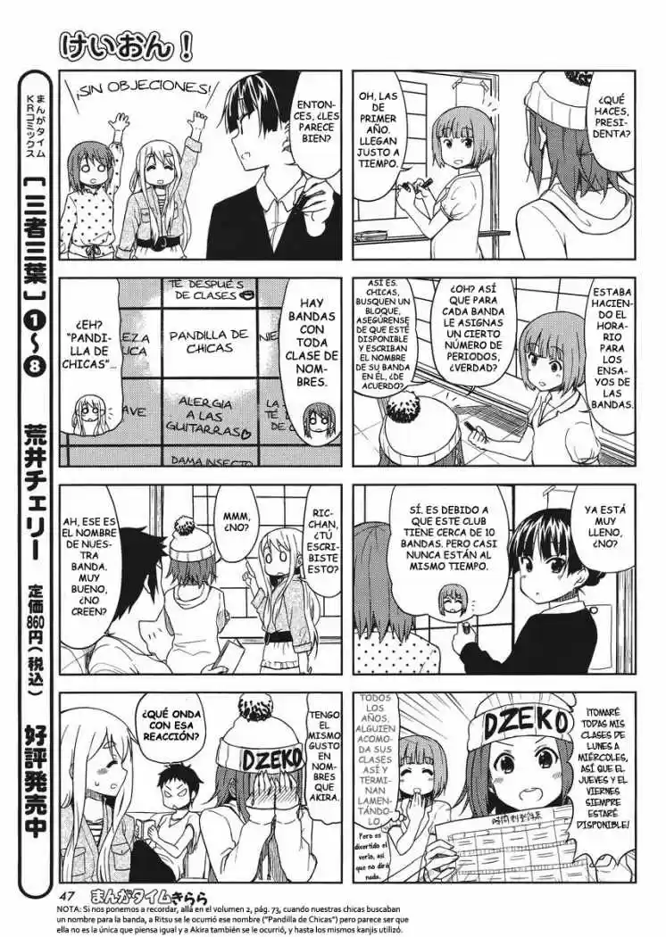 K-ON! (Manga) (2007) - Capítulo 61 - Página 7 - LectorTMOo