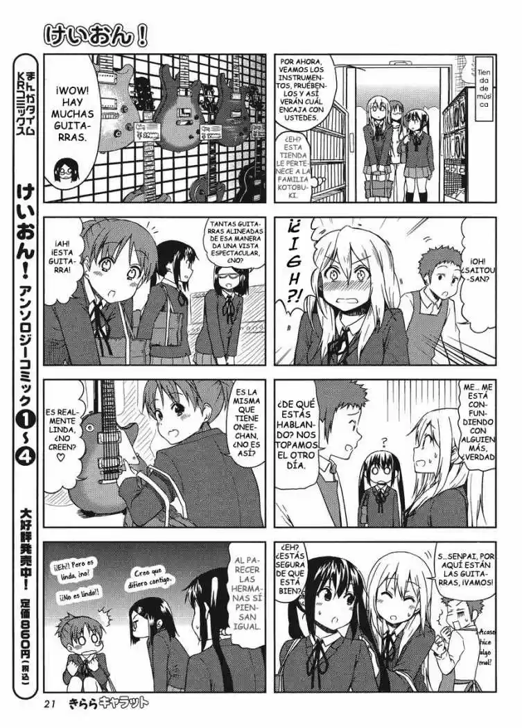 K-ON! (Manga) (2007) - Capítulo 62 - Página 5 - LectorTMOo