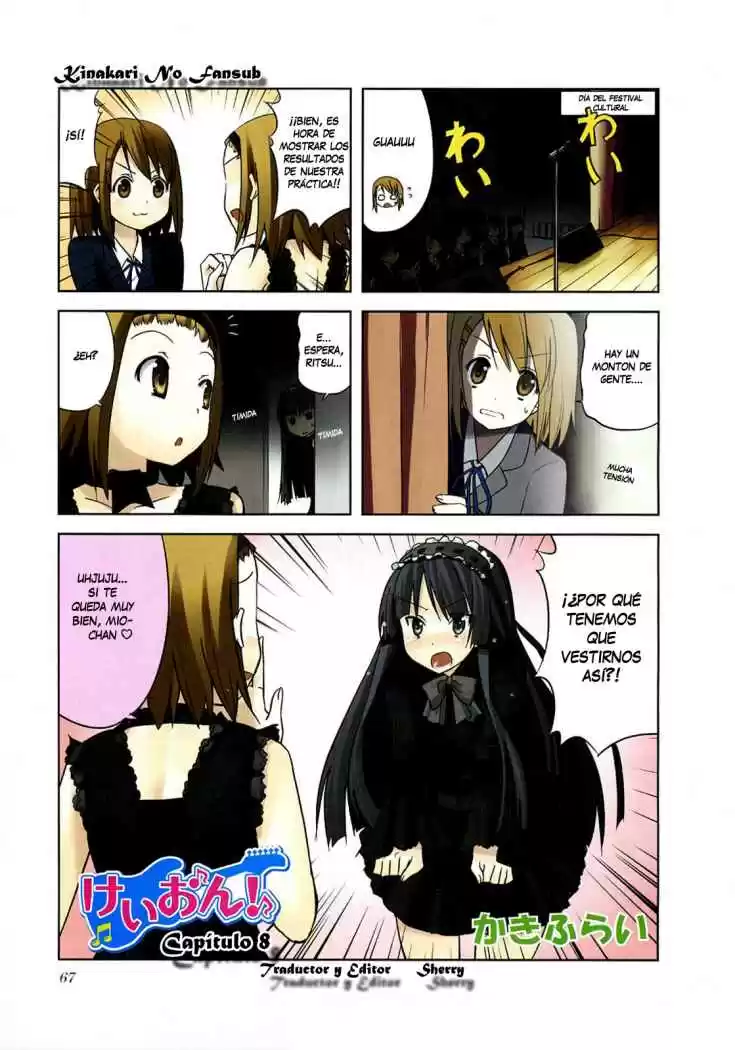 K-ON! (Manga) (2007) - Capítulo 8 - Página 1 - LectorTMOo