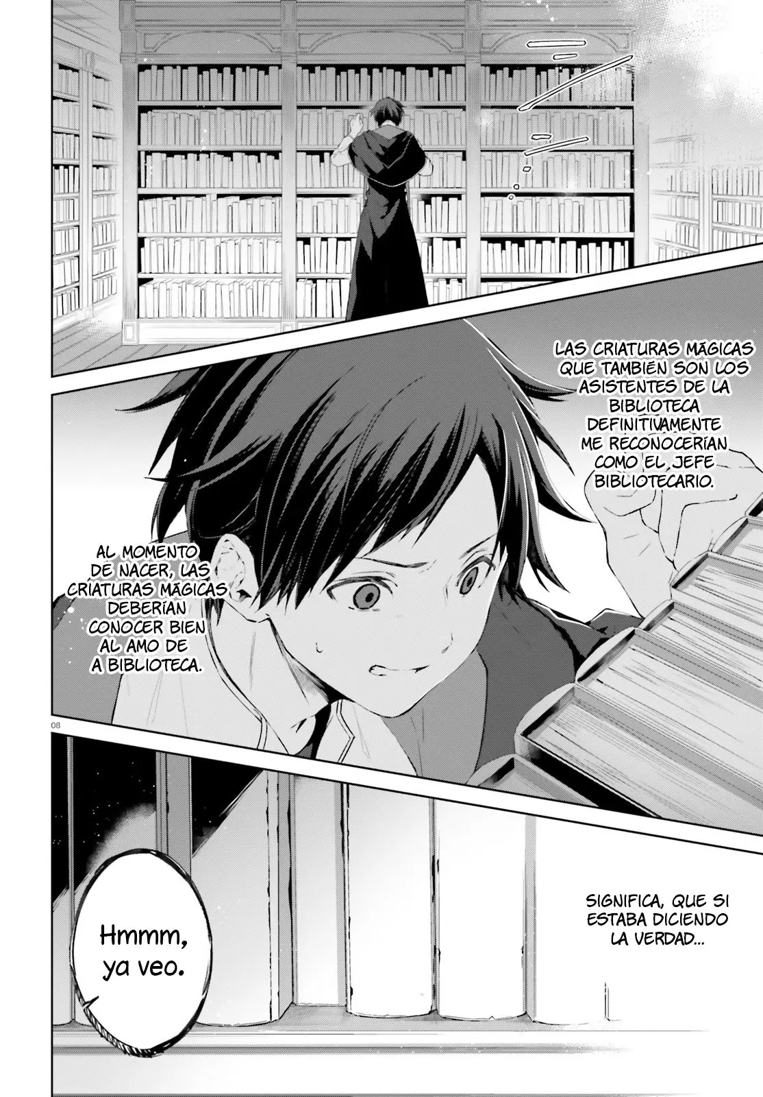 Kagami No Mukou No Saihate Toshokan: Kou No Yuusha To Itsuwari No Maou (2019) - Capítulo 8 - Página 9 - LectorTMOo
