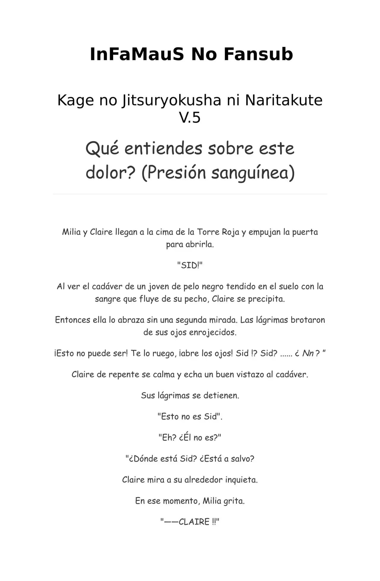 Kage no Jitsuryokusha ni Naritakute (Novela) - Capítulo 106 - Página 1 - LectorTMOo