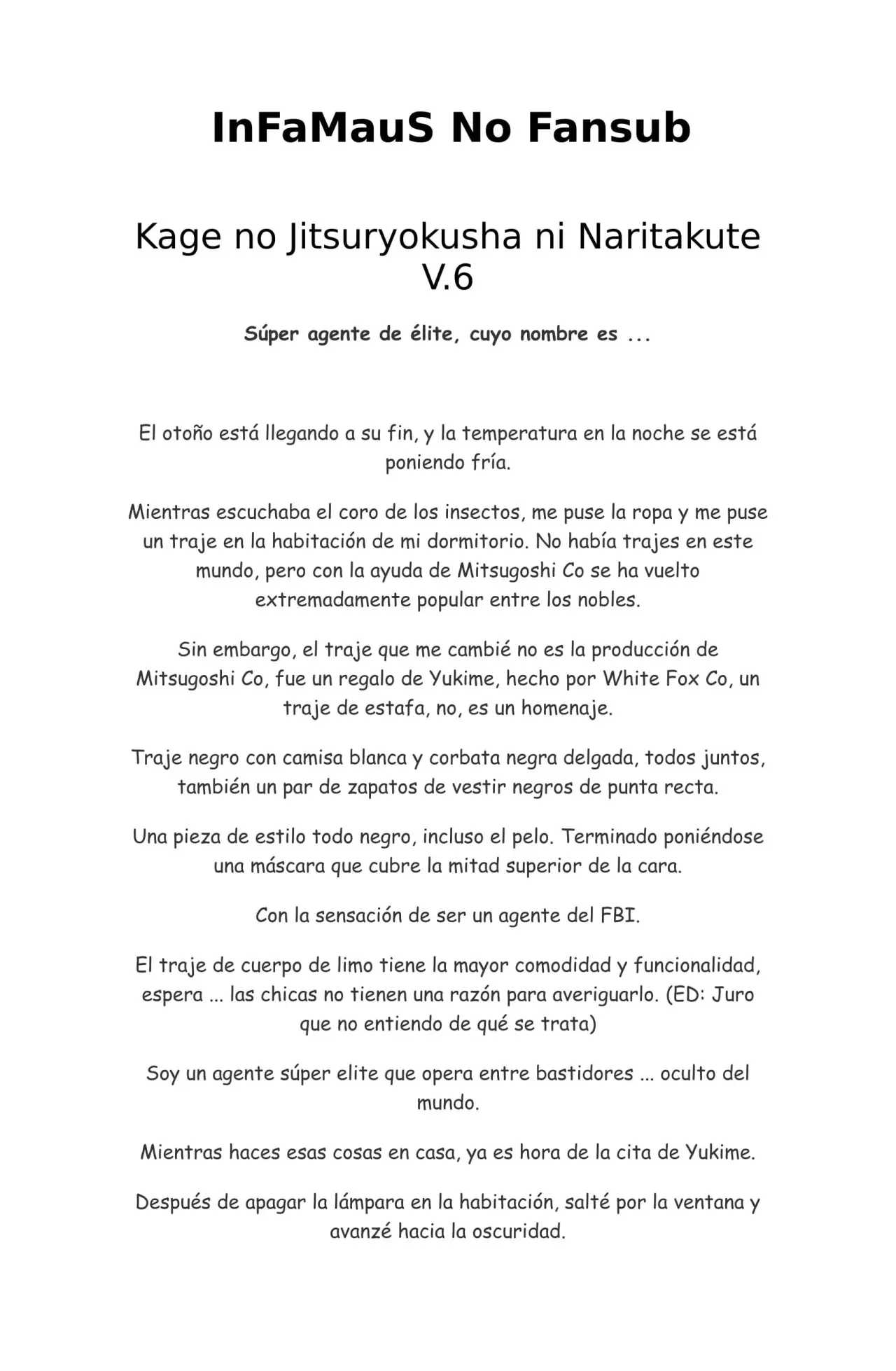Kage no Jitsuryokusha ni Naritakute (Novela) - Capítulo 114 - Página 1 - LectorTMOo