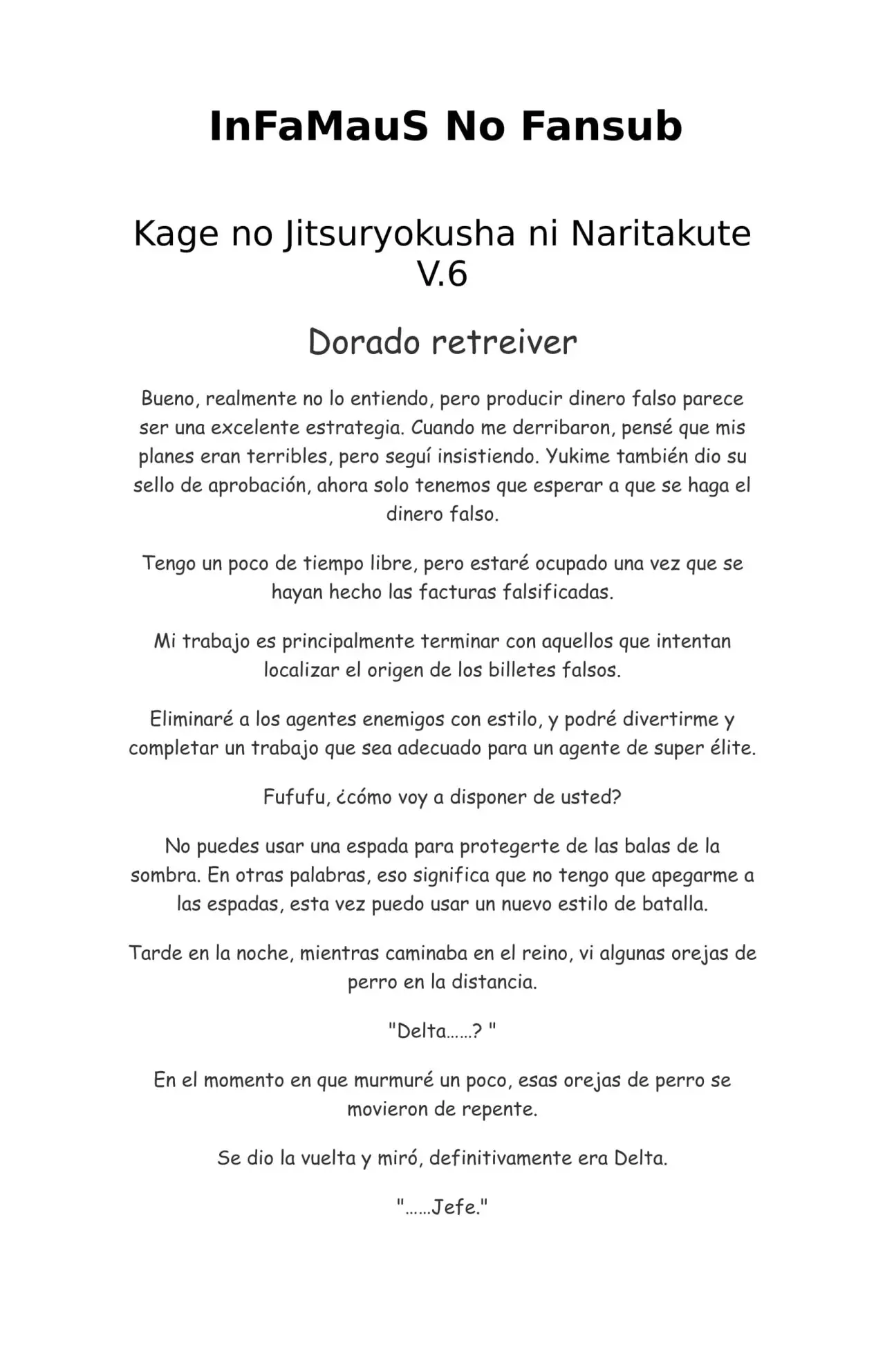 Kage No Jitsuryokusha Ni Naritakute (Novela) - Capítulo 118 - Página 1 - LectorTMOo