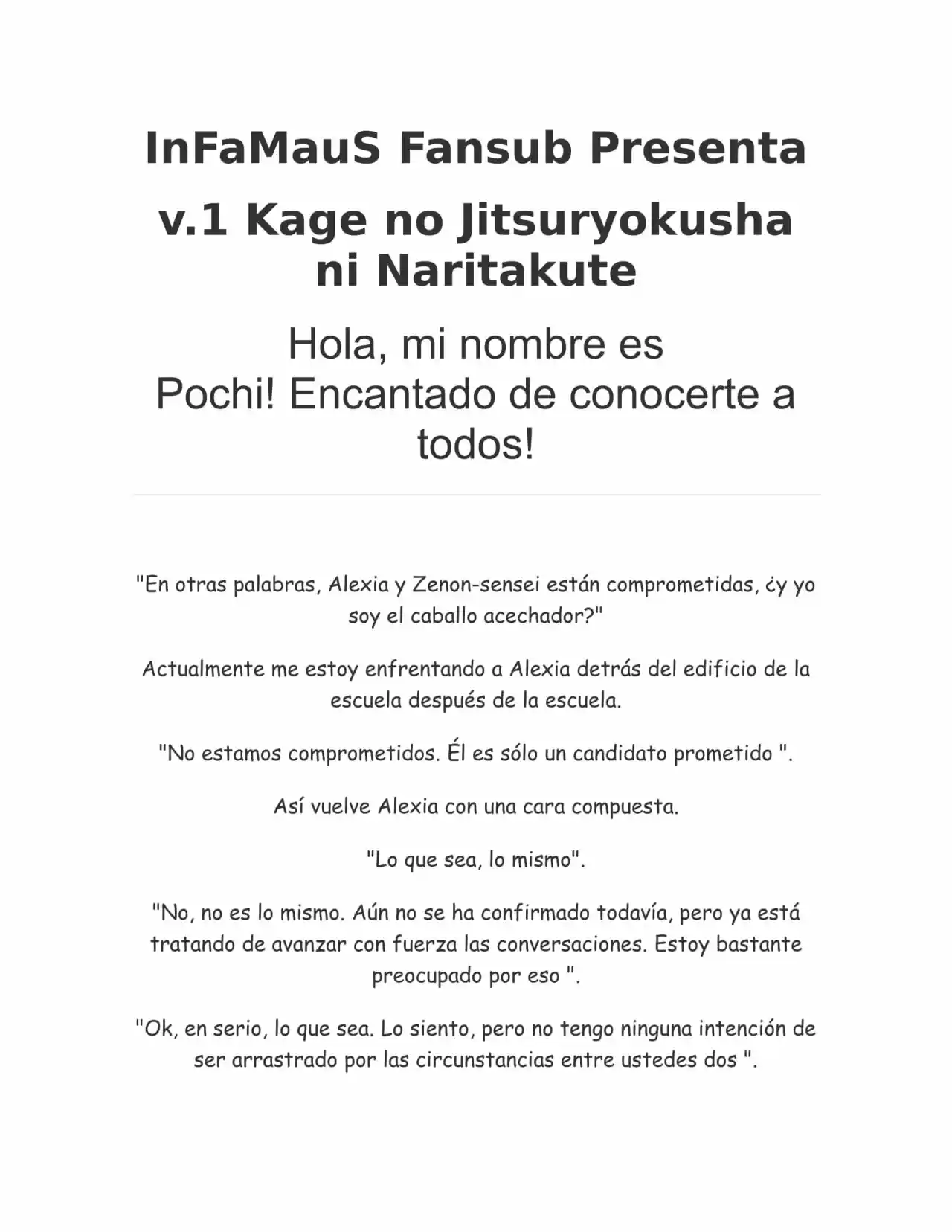 Kage no Jitsuryokusha ni Naritakute (Novela) - Capítulo 12 - Página 1 - LectorTMOo