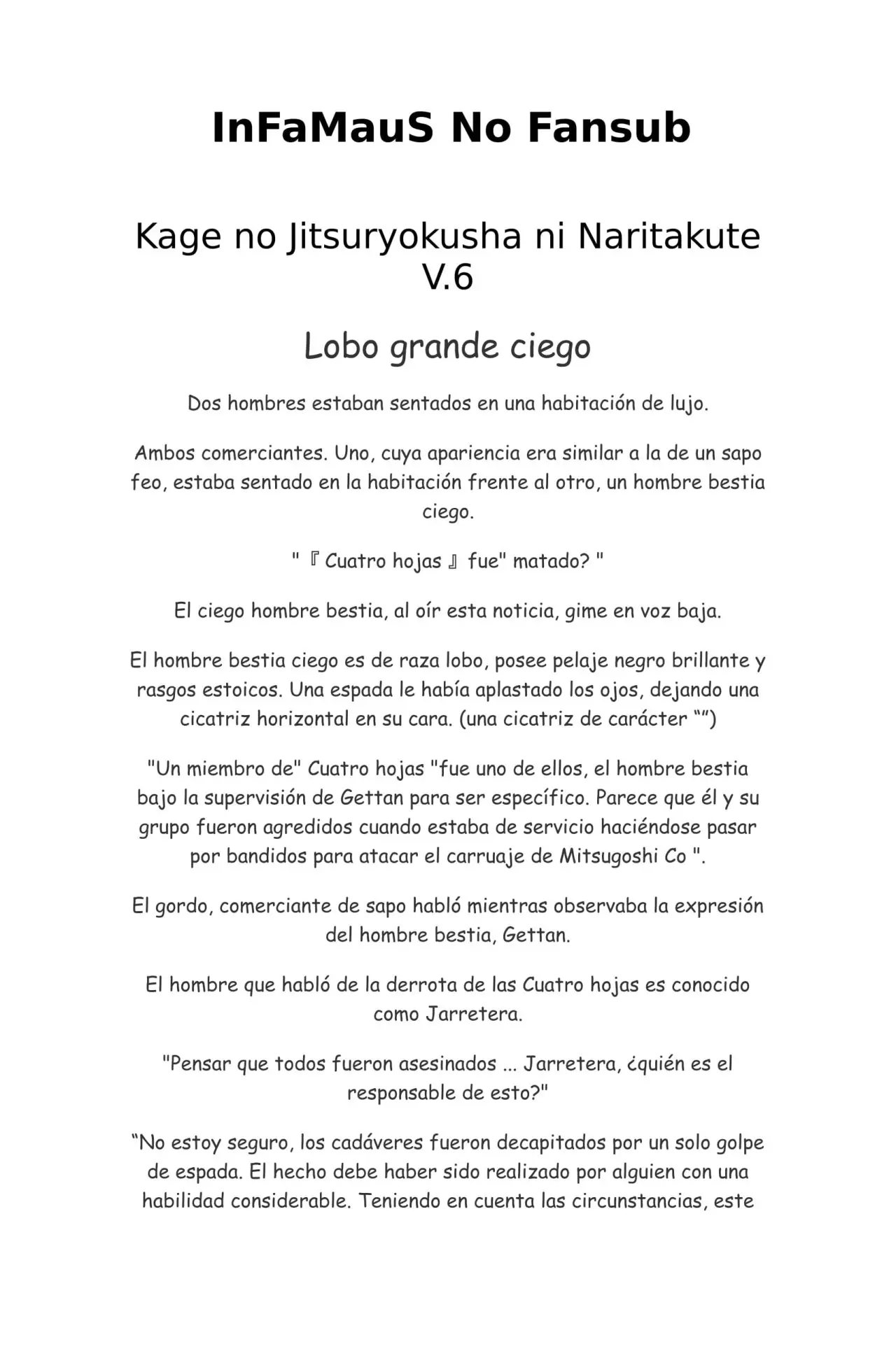 Kage No Jitsuryokusha Ni Naritakute (Novela) - Capítulo 120 - Página 1 - LectorTMOo
