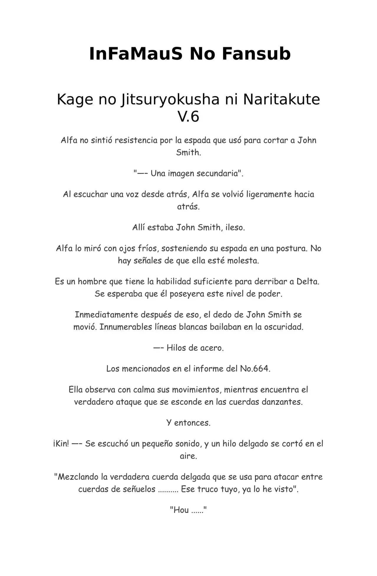 Kage no Jitsuryokusha ni Naritakute (Novela) - Capítulo 131 - Página 1 - LectorTMOo