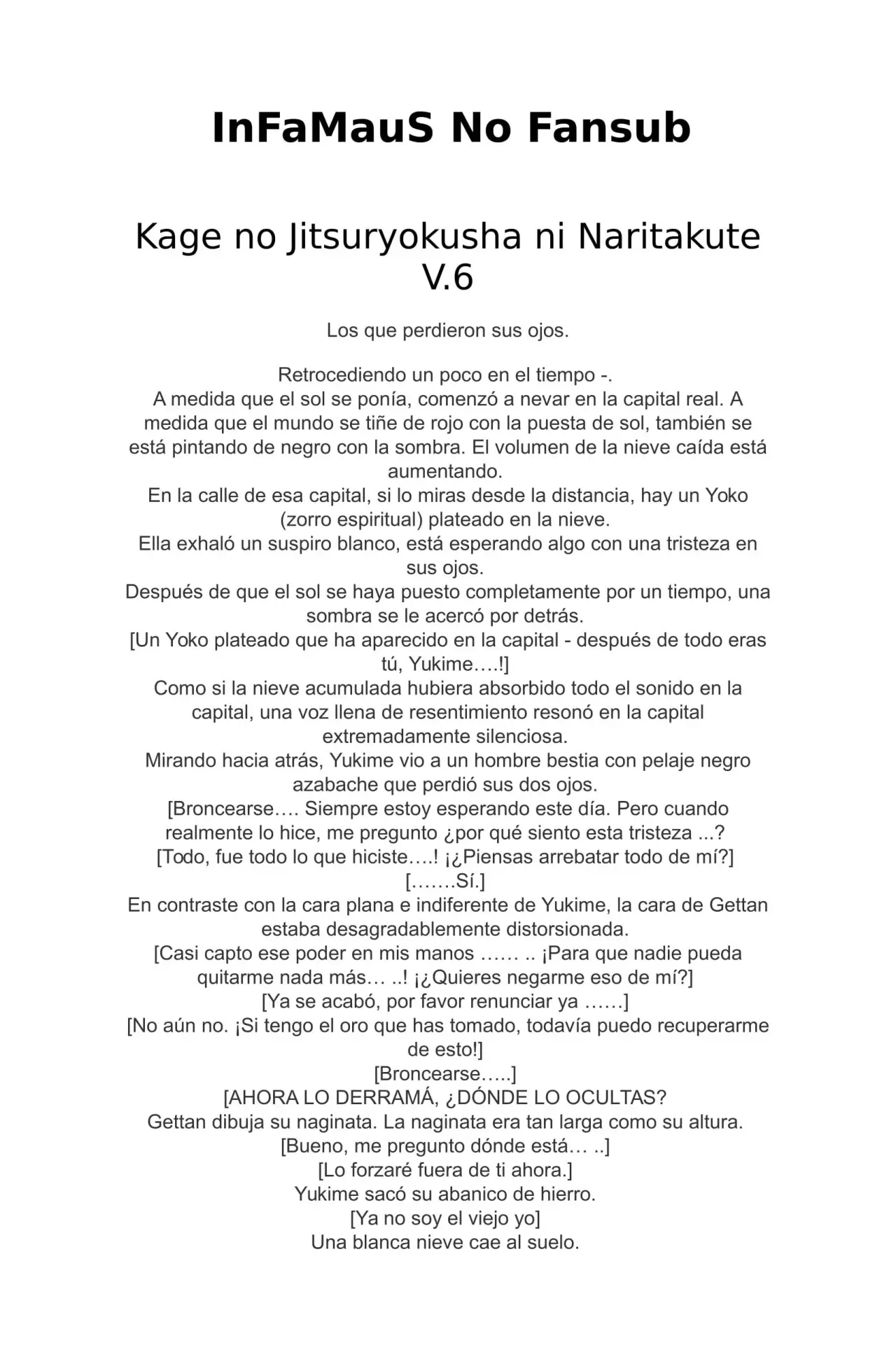 Kage no Jitsuryokusha ni Naritakute (Novela) - Capítulo 137 - Página 1 - LectorTMOo