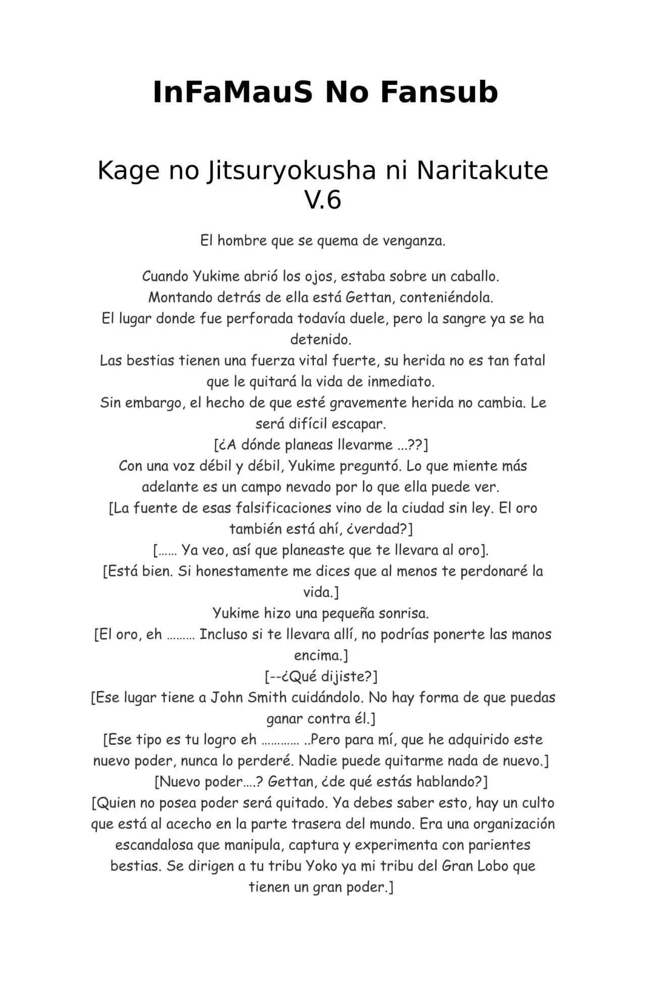 Kage no Jitsuryokusha ni Naritakute (Novela) - Capítulo 138 - Página 1 - LectorTMOo