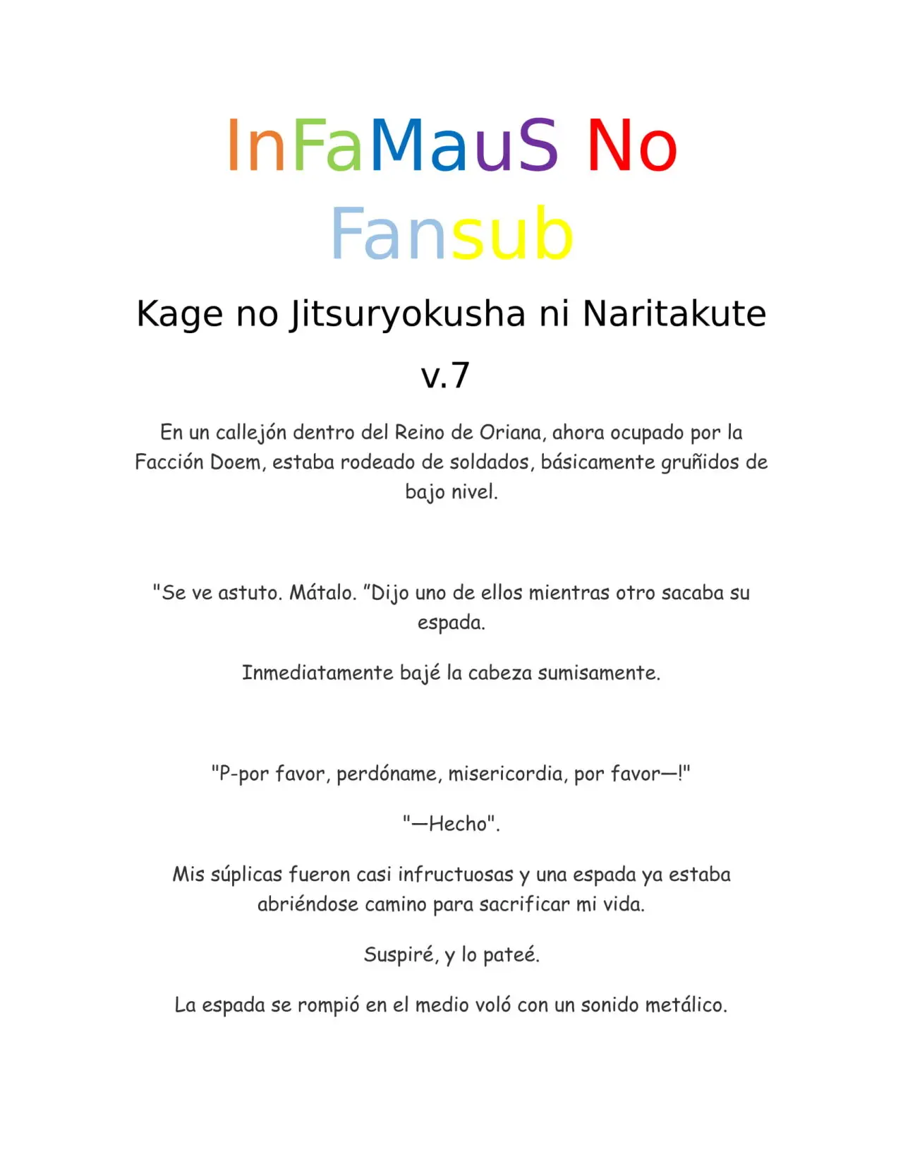 Kage No Jitsuryokusha Ni Naritakute (Novela) - Capítulo 144 - Página 1 - LectorTMOo