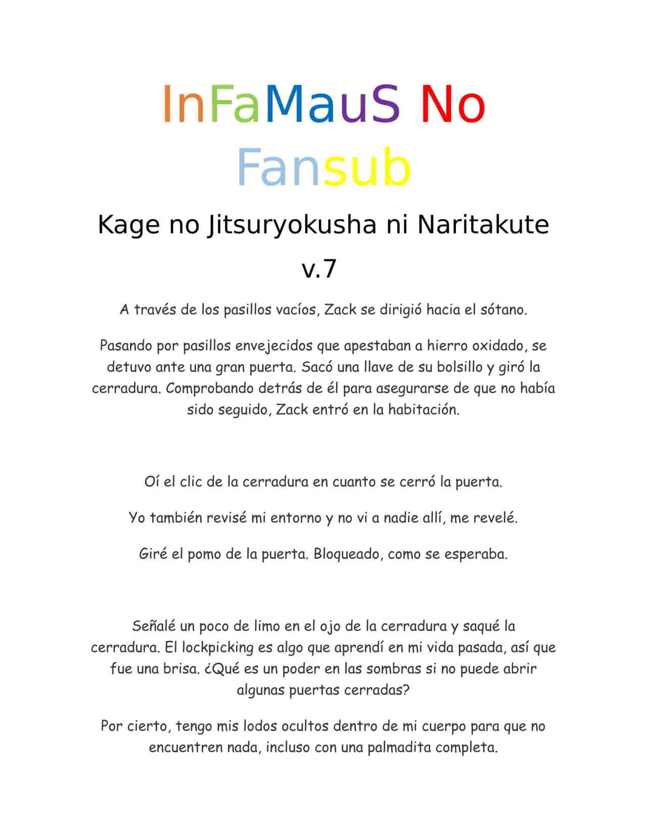 Kage no Jitsuryokusha ni Naritakute (Novela) - Capítulo 150 - Página 1 - LectorTMOo