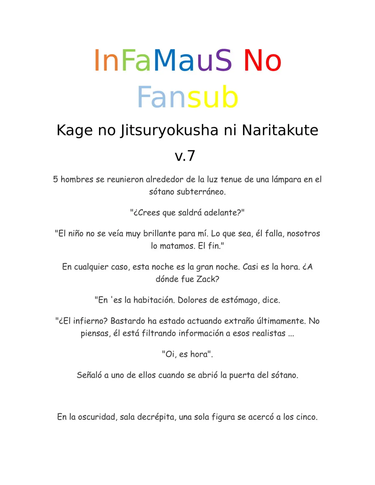 Kage no Jitsuryokusha ni Naritakute (Novela) - Capítulo 154 - Página 1 - LectorTMOo