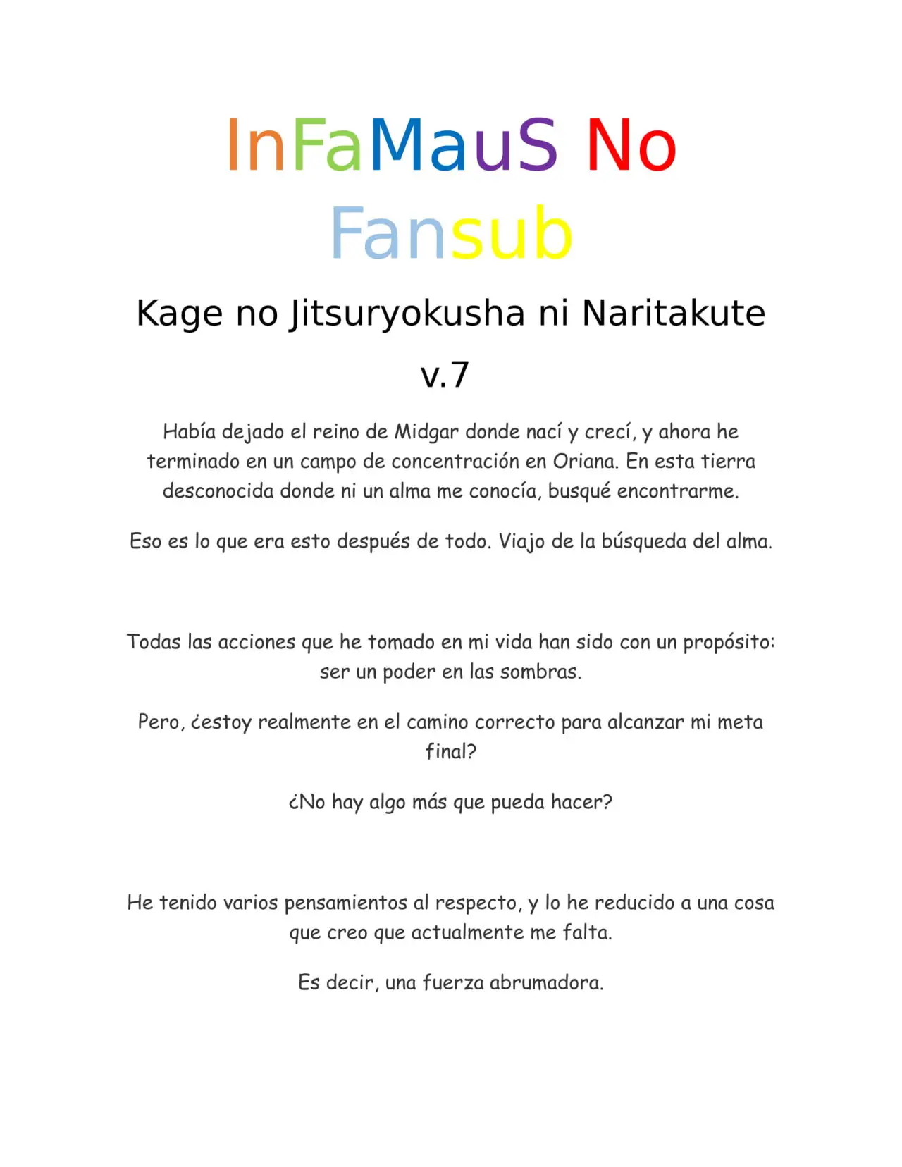 Kage no Jitsuryokusha ni Naritakute (Novela) - Capítulo 155 - Página 1 - LectorTMOo