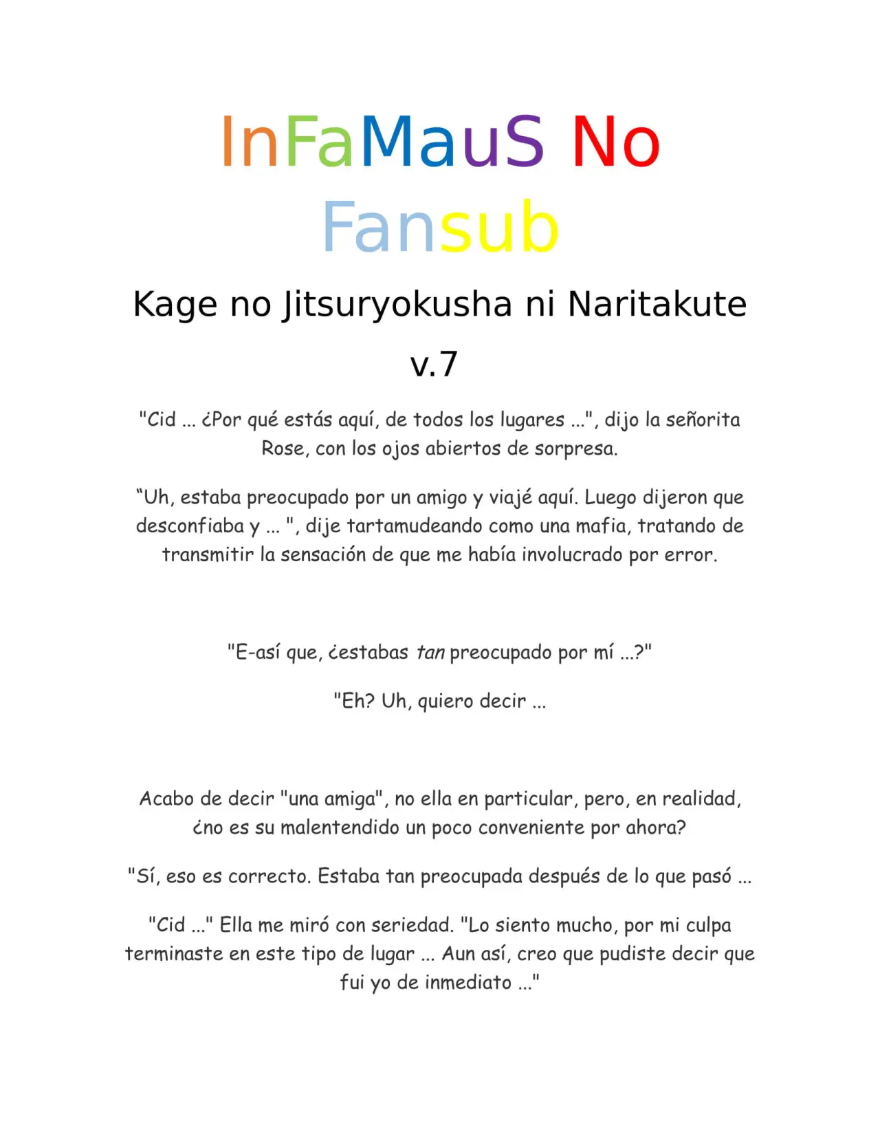 Kage No Jitsuryokusha Ni Naritakute (Novela) - Capítulo 156 - Página 1 - LectorTMOo