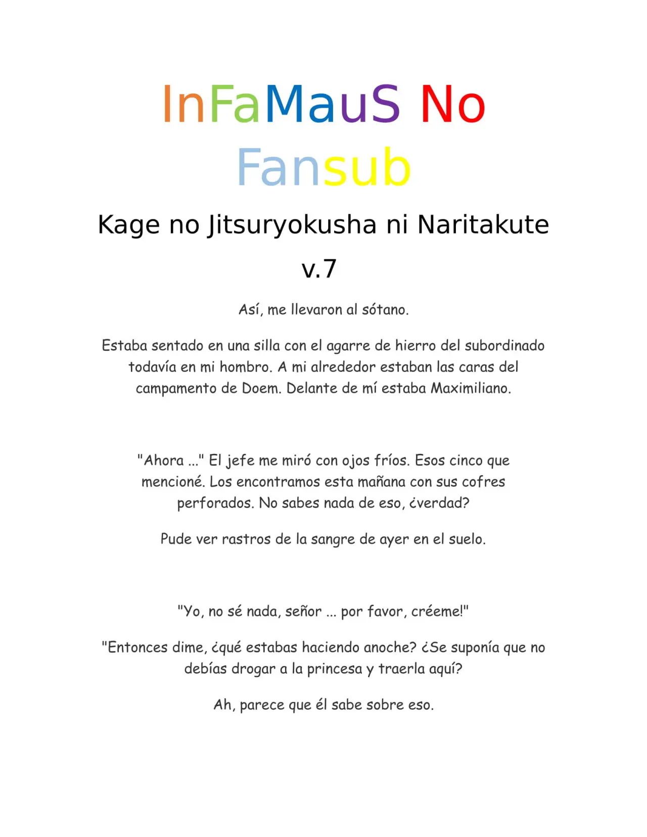 Kage no Jitsuryokusha ni Naritakute (Novela) - Capítulo 157 - Página 1 - LectorTMOo