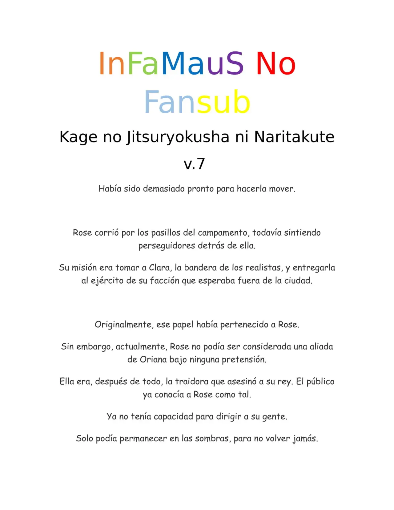 Kage no Jitsuryokusha ni Naritakute (Novela) - Capítulo 158 - Página 1 - LectorTMOo