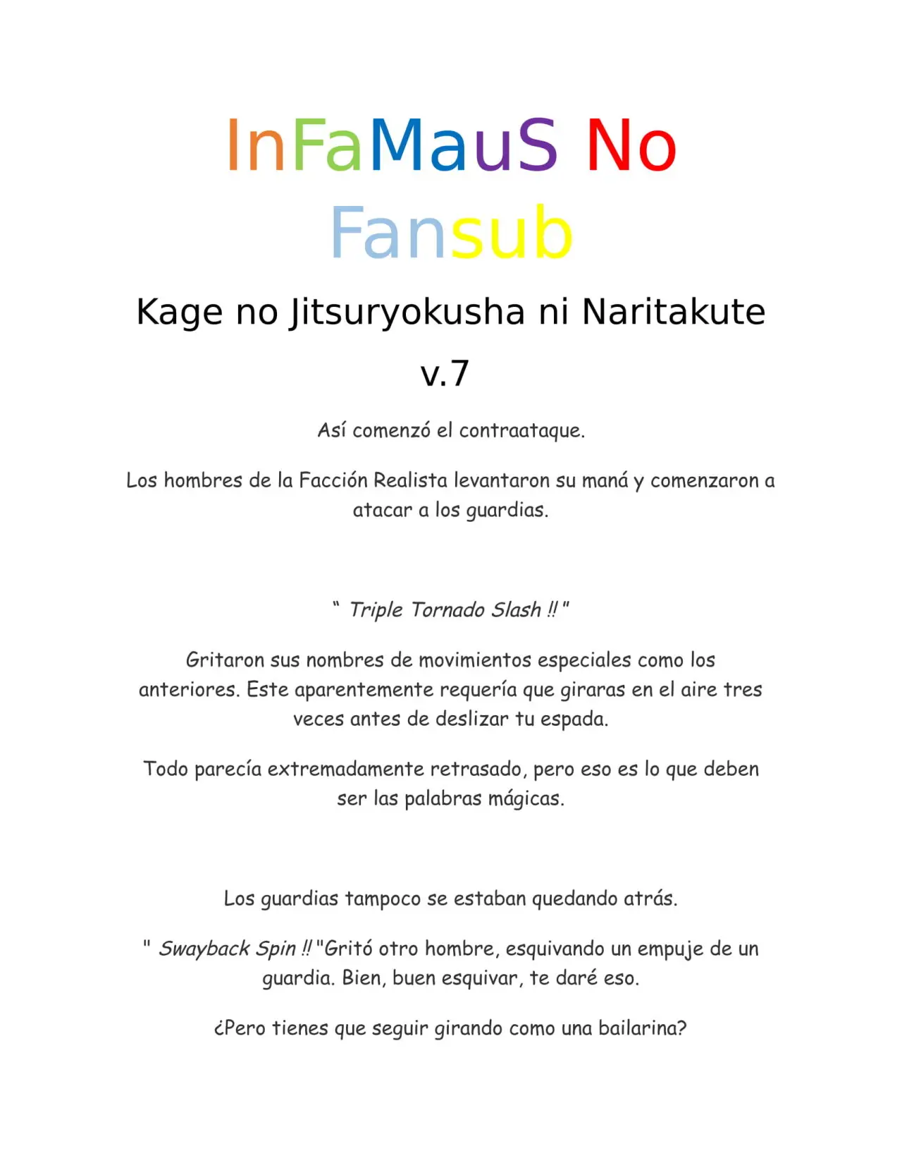 Kage no Jitsuryokusha ni Naritakute (Novela) - Capítulo 161 - Página 1 - LectorTMOo