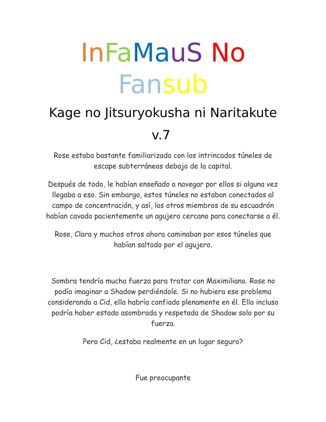 Kage no Jitsuryokusha ni Naritakute (Novela) - Capítulo 167 - Página 1 - LectorTMOo