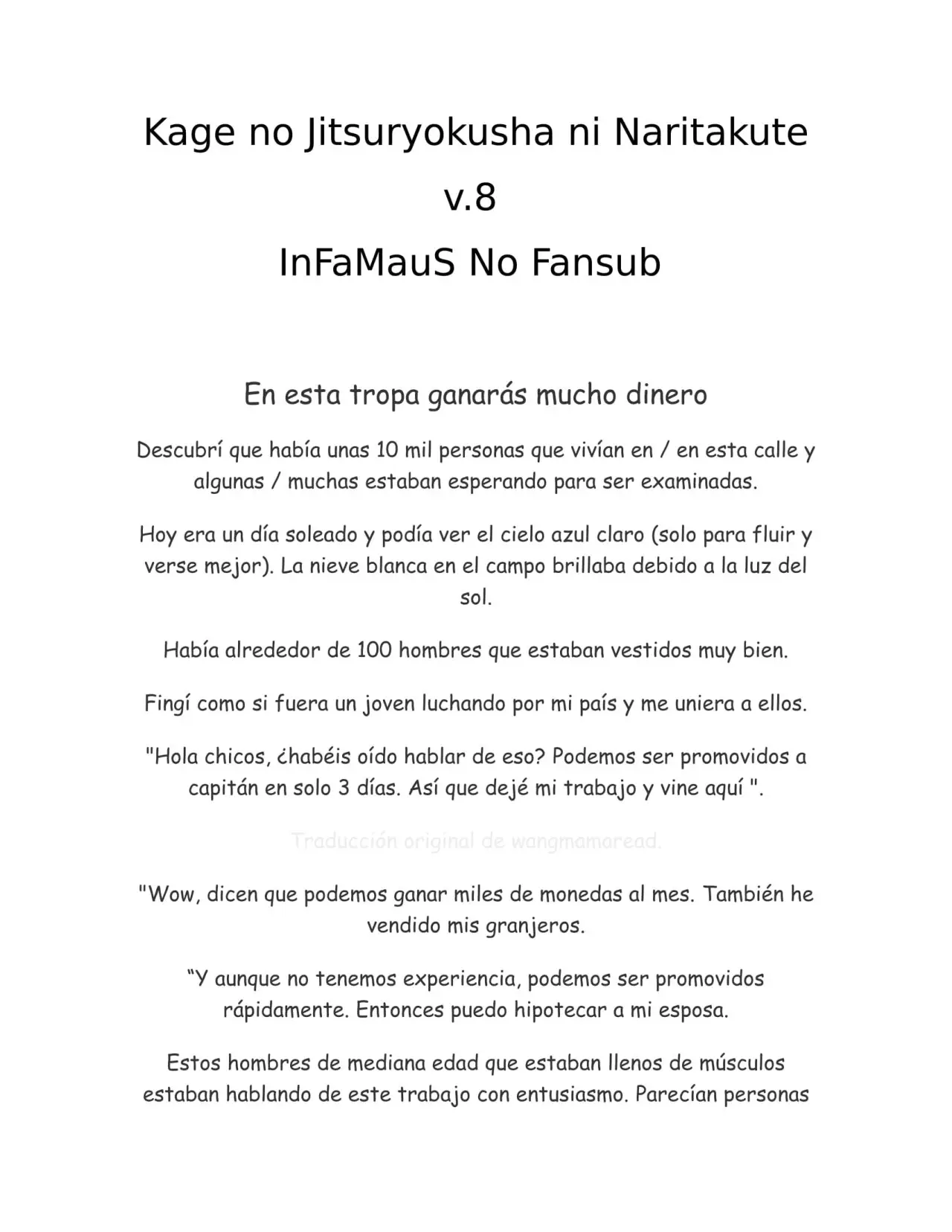 Kage no Jitsuryokusha ni Naritakute (Novela) - Capítulo 169 - Página 1 - LectorTMOo