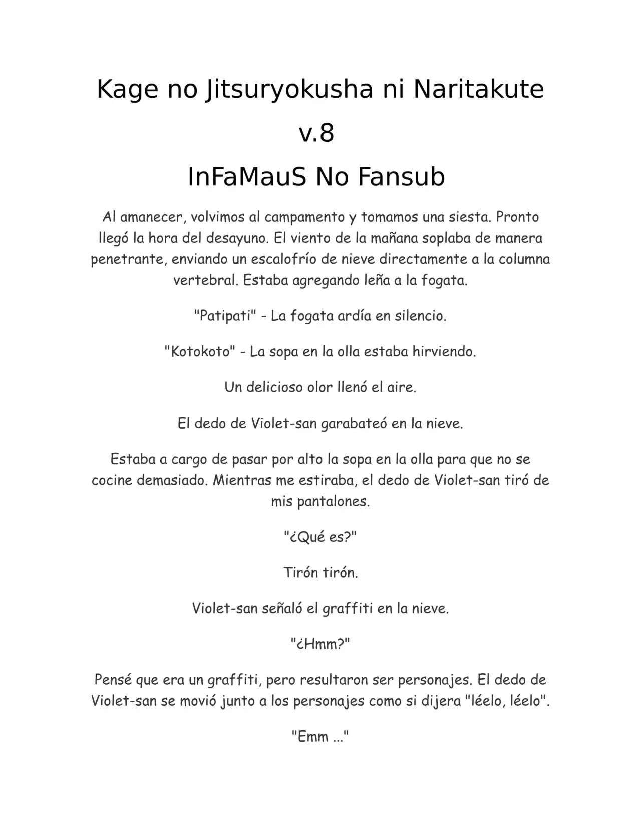 Kage no Jitsuryokusha ni Naritakute (Novela) - Capítulo 186 - Página 1 - LectorTMOo