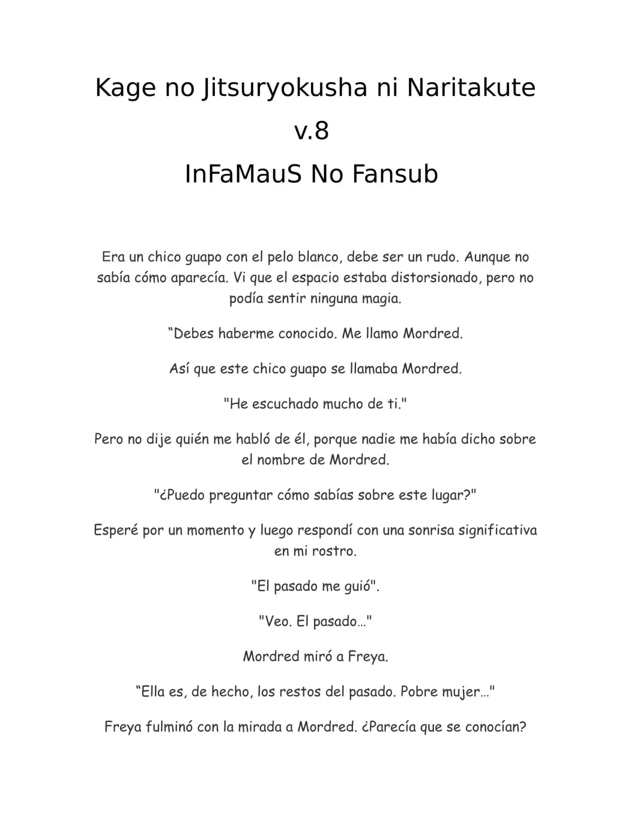 Kage no Jitsuryokusha ni Naritakute (Novela) - Capítulo 192 - Página 1 - LectorTMOo