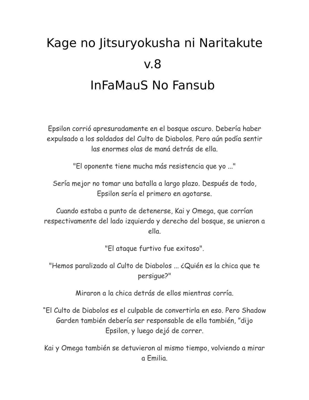 Kage No Jitsuryokusha Ni Naritakute (Novela) - Capítulo 193 - Página 1 - LectorTMOo