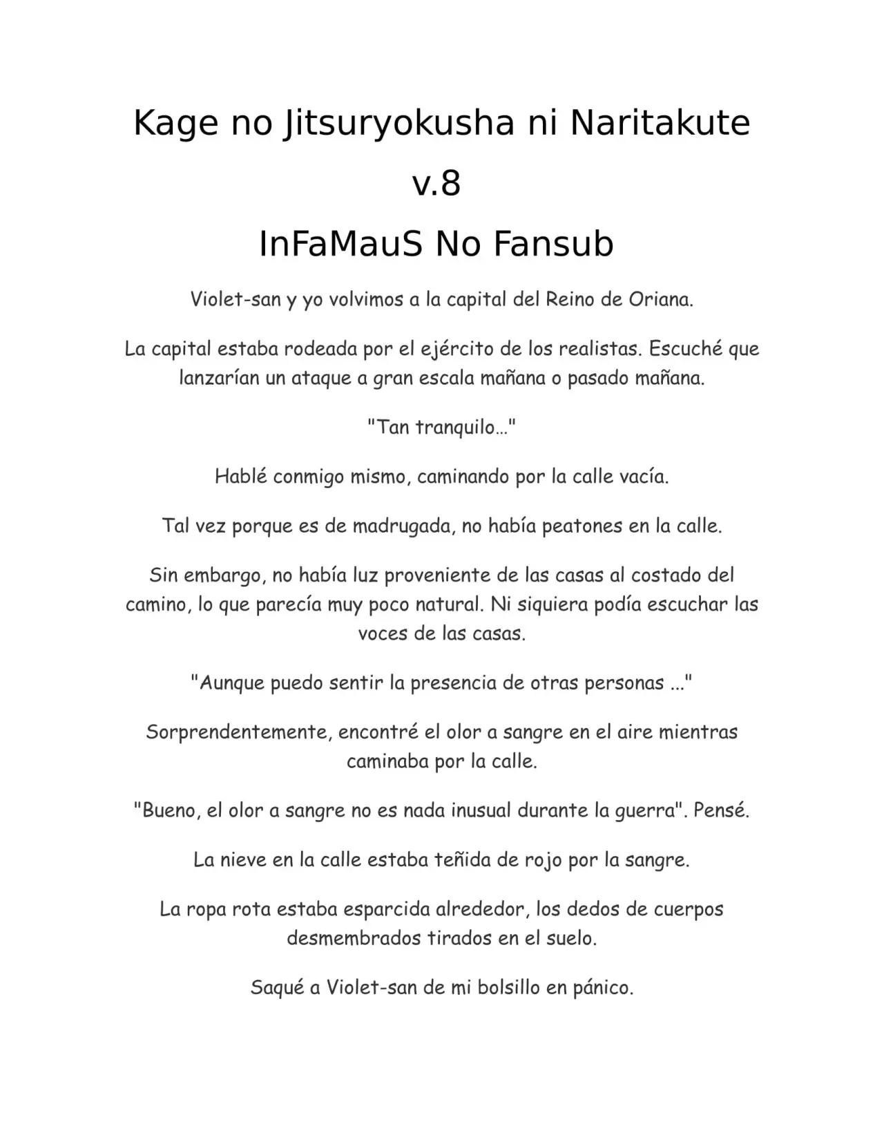 Kage no Jitsuryokusha ni Naritakute (Novela) - Capítulo 198 - Página 1 - LectorTMOo