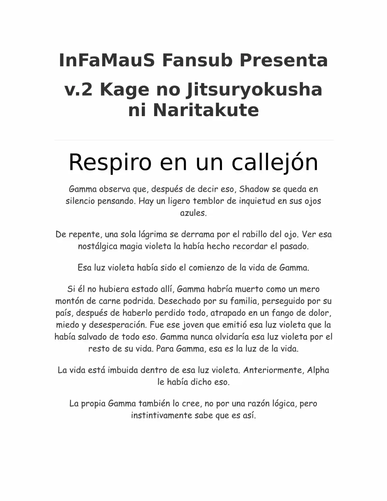 Kage no Jitsuryokusha ni Naritakute (Novela) - Capítulo 25 - Página 1 - LectorTMOo