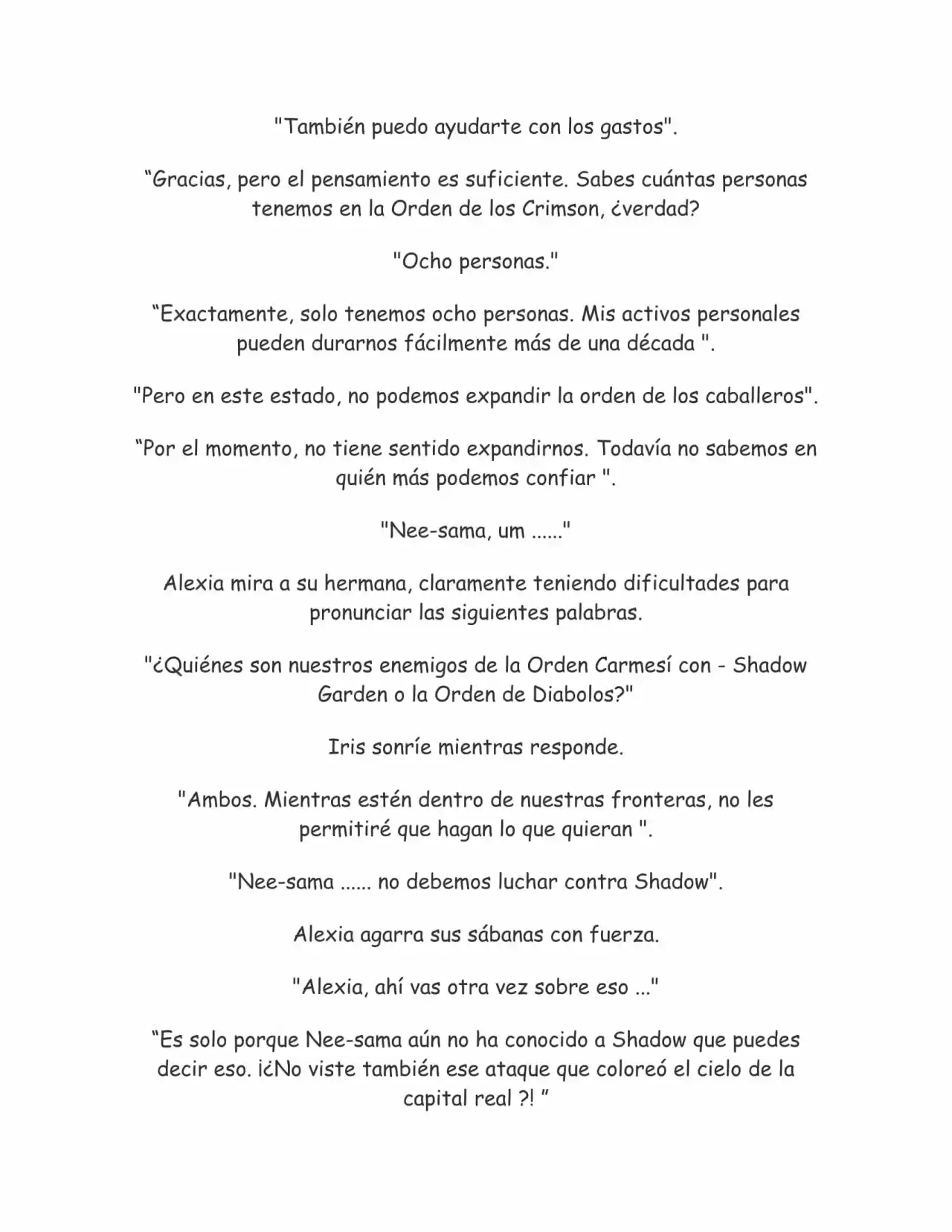 Kage no Jitsuryokusha ni Naritakute (Novela) - Capítulo 28 - Página 3 - LectorTMOo