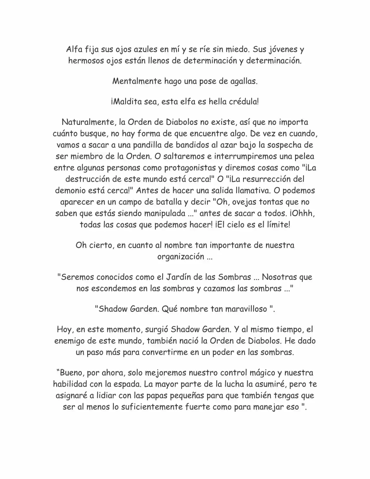 Kage no Jitsuryokusha ni Naritakute (Novela) - Capítulo 3 - Página 6 - LectorTMOo