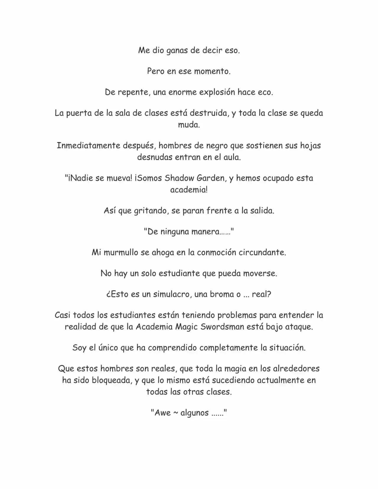 Kage no Jitsuryokusha ni Naritakute (Novela) - Capítulo 33 - Página 4 - LectorTMOo