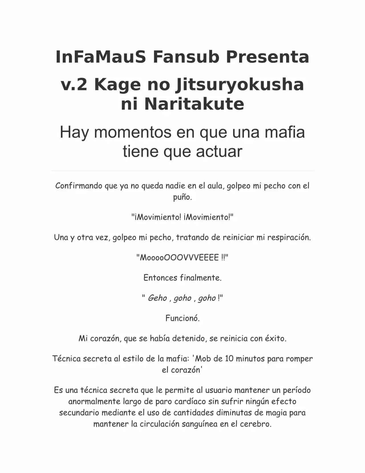 Kage no Jitsuryokusha ni Naritakute (Novela) - Capítulo 34 - Página 1 - LectorTMOo
