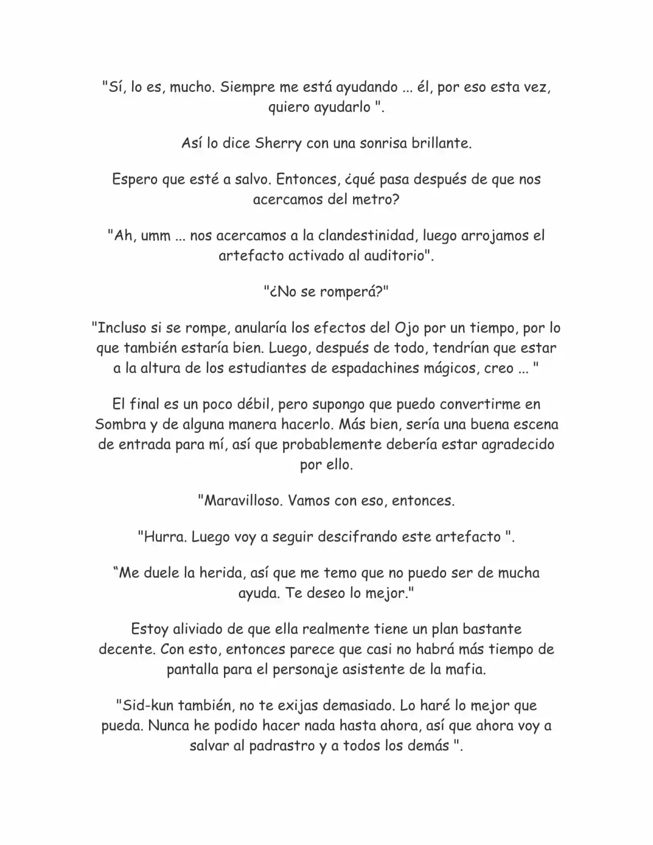 Kage no Jitsuryokusha ni Naritakute (Novela) - Capítulo 36 - Página 6 - LectorTMOo