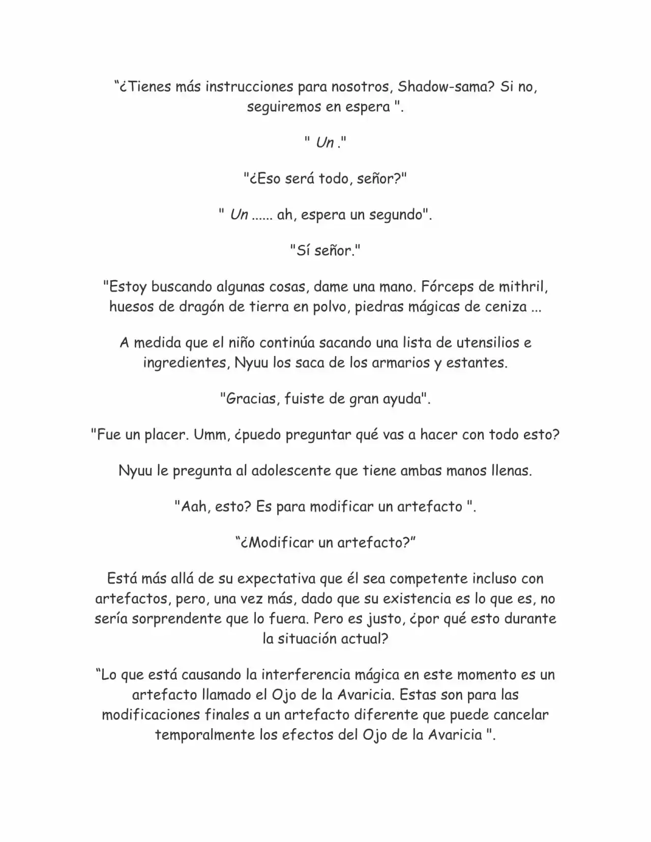 Kage no Jitsuryokusha ni Naritakute (Novela) - Capítulo 38 - Página 5 - LectorTMOo