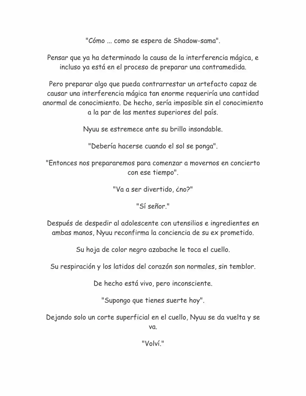 Kage no Jitsuryokusha ni Naritakute (Novela) - Capítulo 38 - Página 6 - LectorTMOo
