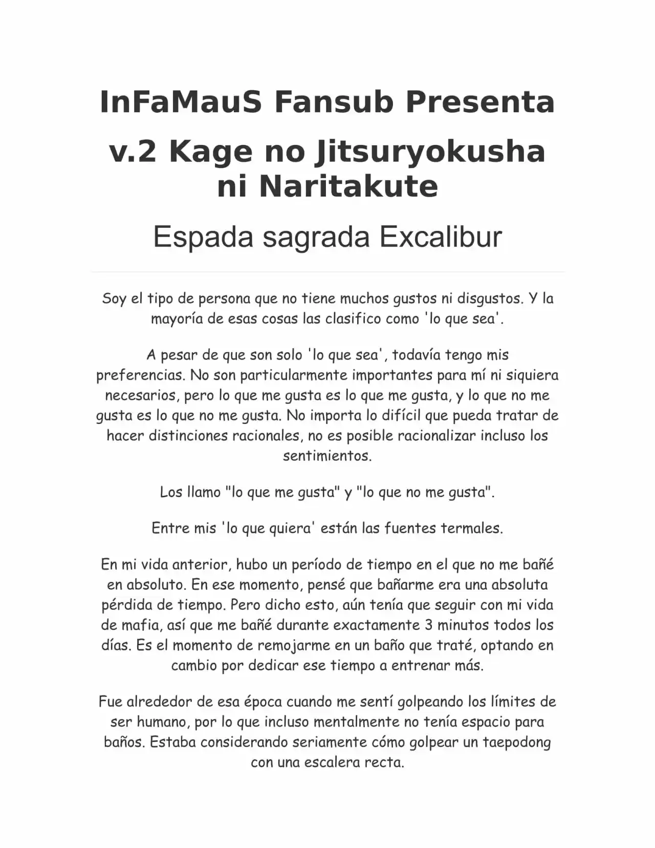Kage no Jitsuryokusha ni Naritakute (Novela) - Capítulo 44 - Página 1 - LectorTMOo