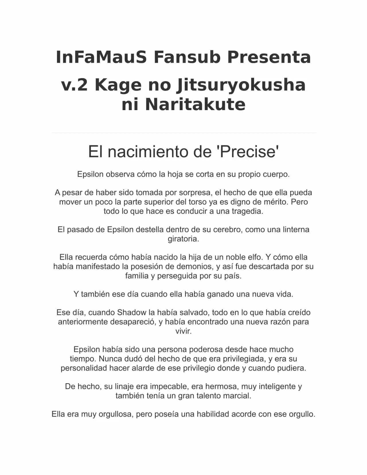 Kage no Jitsuryokusha ni Naritakute (Novela) - Capítulo 51 - Página 1 - LectorTMOo
