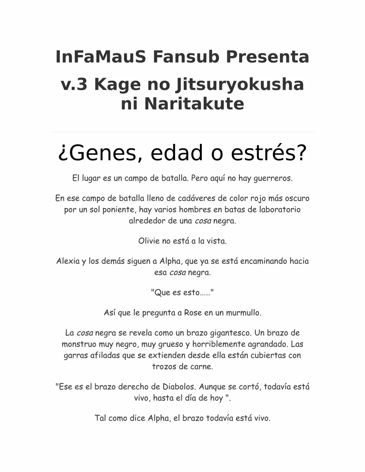 Kage no Jitsuryokusha ni Naritakute (Novela) - Capítulo 56 - Página 1 - LectorTMOo