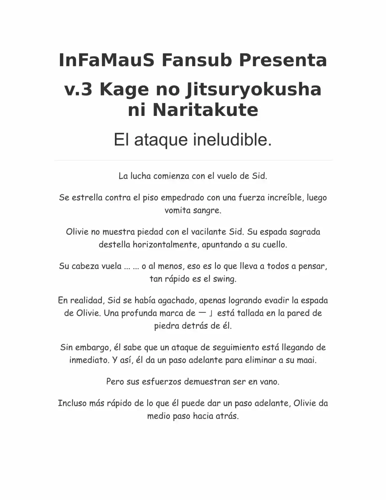 Kage no Jitsuryokusha ni Naritakute (Novela) - Capítulo 59 - Página 1 - LectorTMOo