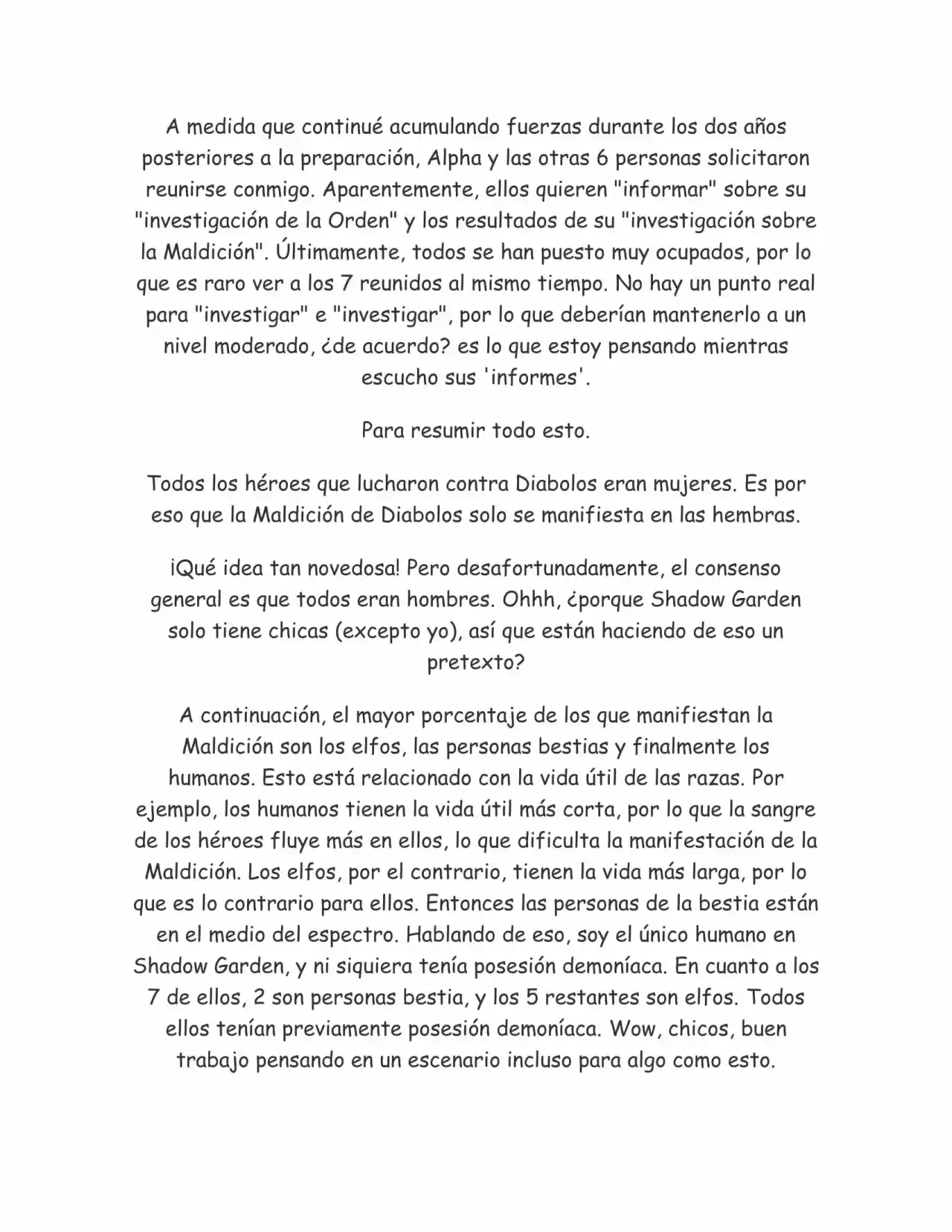 Kage no Jitsuryokusha ni Naritakute (Novela) - Capítulo 8 - Página 8 - LectorTMOo