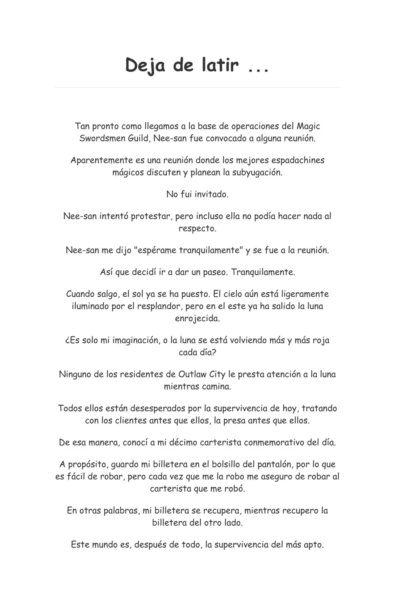 Kage no Jitsuryokusha ni Naritakute (Novela) - Capítulo 94 - Página 1 - LectorTMOo