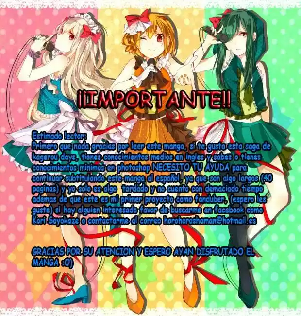 Kagerou Days (2012) - Capítulo 4 - Página 41 - LectorTMOo